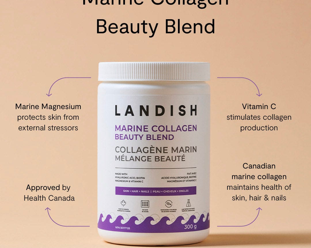 Landish Teas Landish, Marine Collagen Beauty Blend Collagen