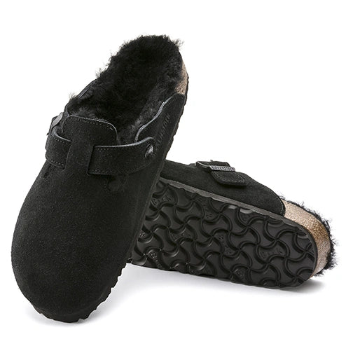 Birkenstock_shoes_Birkenstock_Boston_Shearling_Suede_Leather_Black