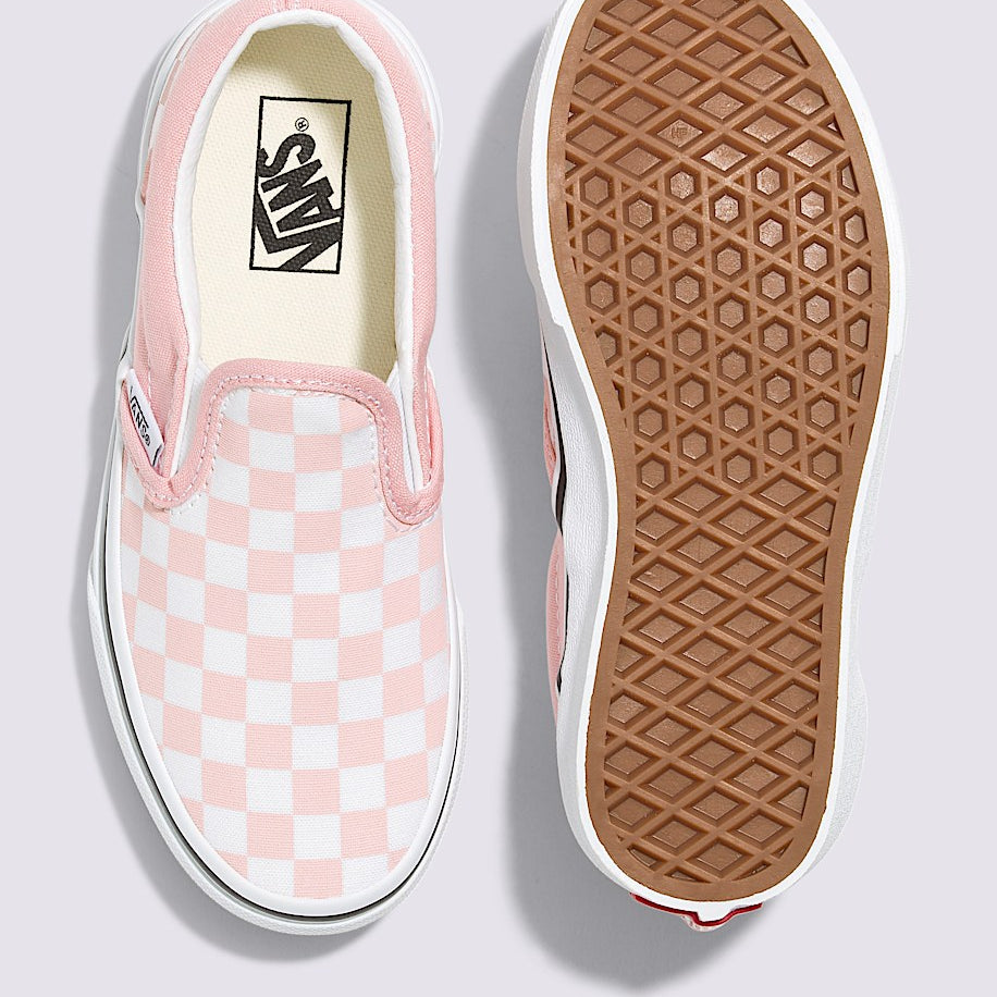 VANS Apparel & Accessories Vans Kids - UY Old Skool Slip On Checkerboard