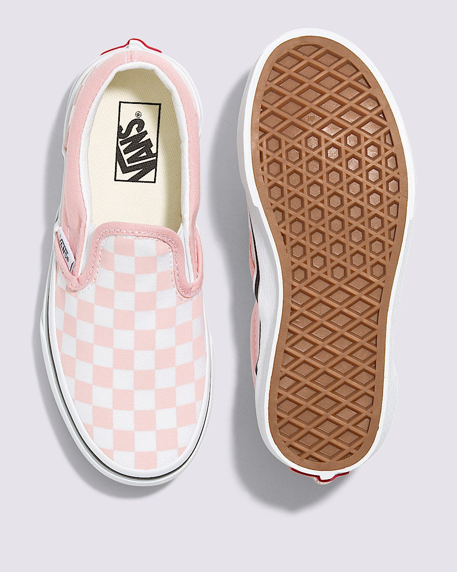 VANS Apparel & Accessories Vans Kids - UY Old Skool Slip On Checkerboard