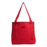 Vans Perg Midi Tote in Racing Red hanging on white background