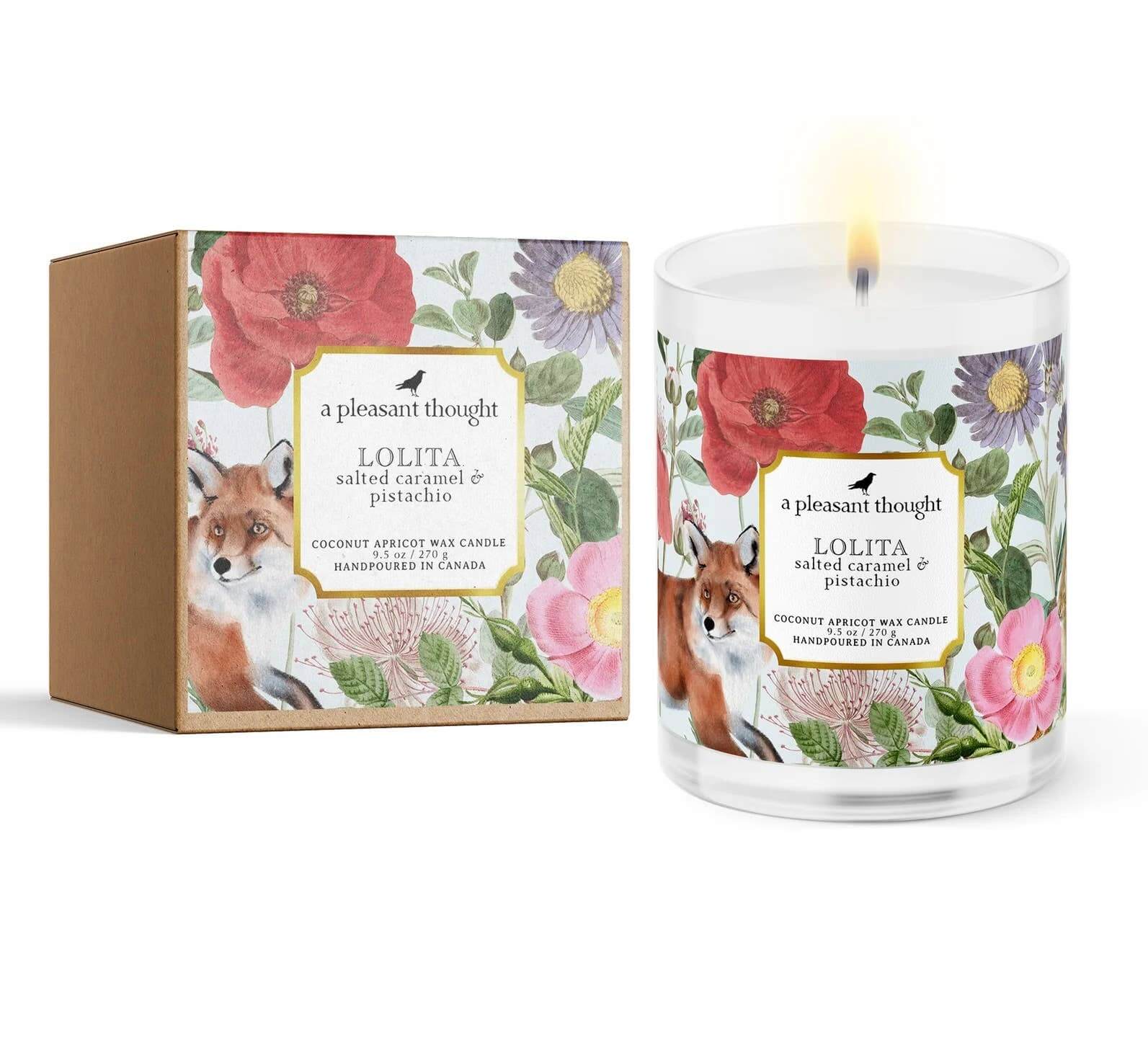 A Pleasant Thought Lolita | Salted Caramel & Pistachio | Jar Candle: Wood
