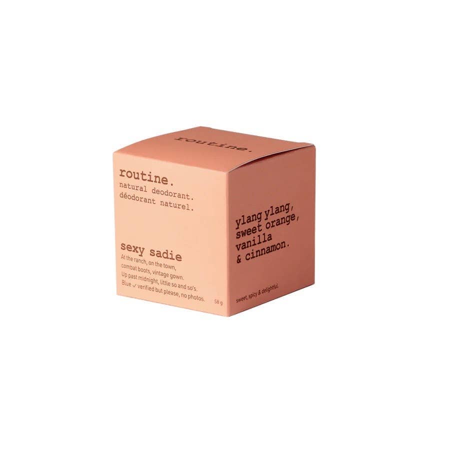 Routine Sexy Sadie (vegan: no beeswax) 58g Deodorant JAR