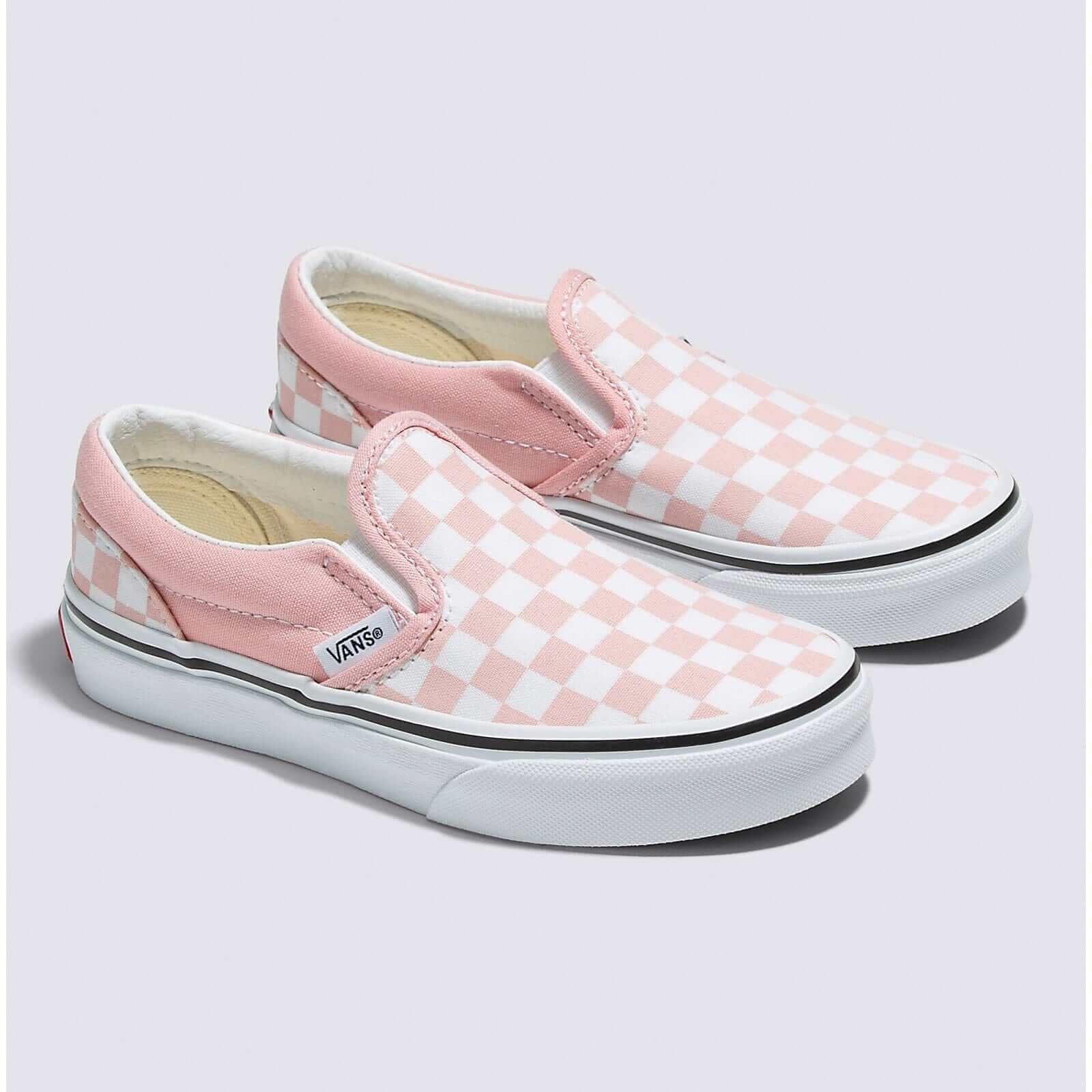 VANS Apparel & Accessories Vans Kids - UY Old Skool Slip On Checkerboard