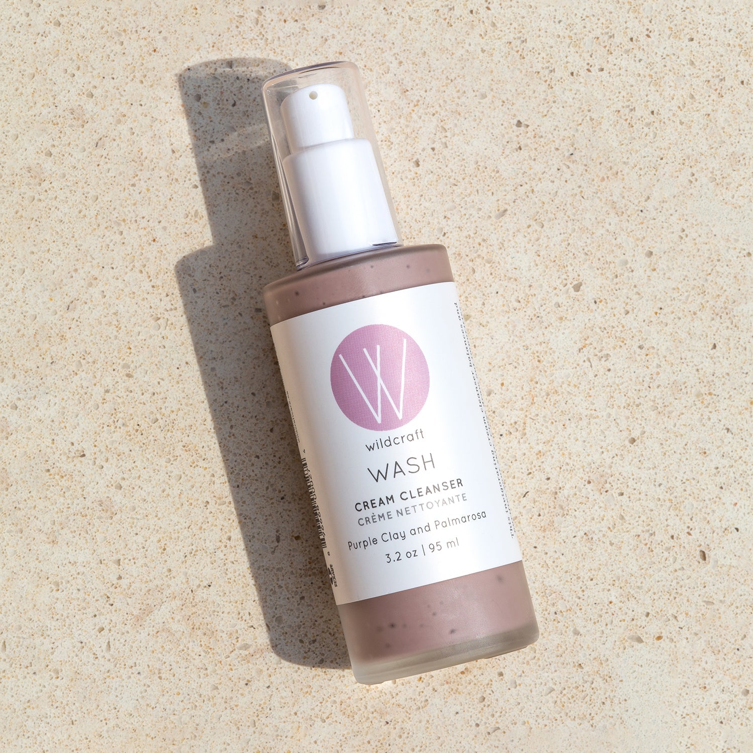 Wildcraft Face Wash Wildcraft Wash Cream Cleanser in a glass dispenser