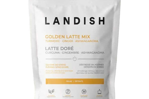 Landish Teas Landish, Golden Latte Mix, made in Canada