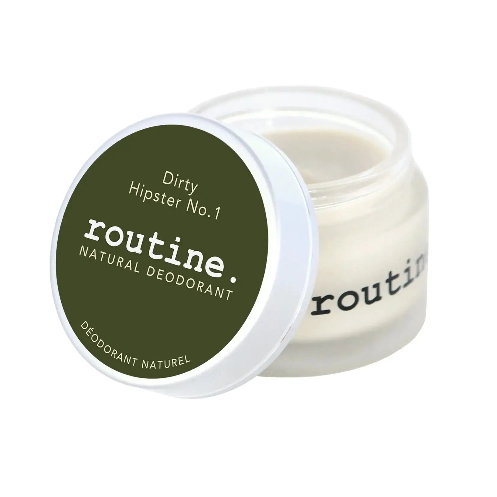 Routine Deodorant Copy of Routine, Dirty Hipster, Deodorant Jar, made in Calgary