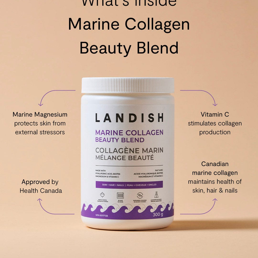 Landish Teas Landish, Marine Collagen Beauty Blend Collagen