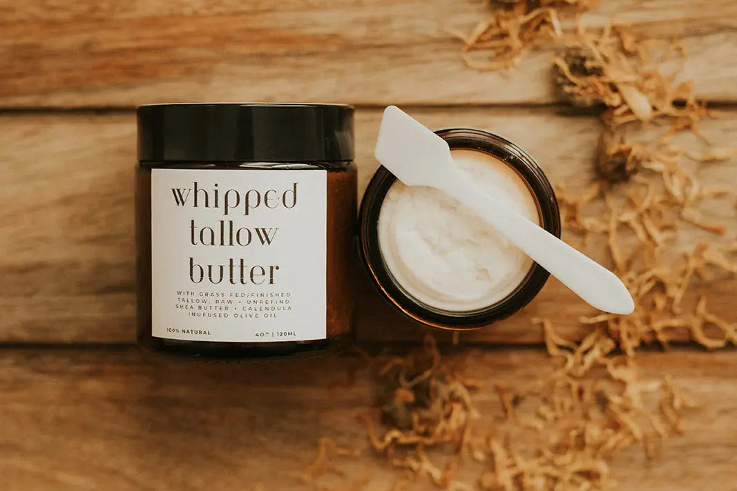 Wildcrafted Tallow whipped tallow butter jar
