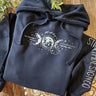 Celestial Hoodie – Moon Phase Graphic | Still North Design Co.