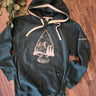 Arrowhead Hoodie – Forest Green, Hidden Pocket | Still North Design Co.