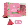 Box of Poseidn cocktail bombs with watermelon design on a black background