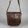 Premium Distressed Leather Crossbody Messenger Bag | Boutique of Leathers