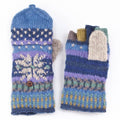 Jasper - women's wool knit finger mittens