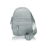Espe Vegan Corp Grey crossbody bag with a visible brand logo on a white background