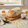 Beeswax Food Bags – Medium & Large 2-Pack | Eco Haven