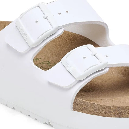Birkenstock Women Papillio Flex White Platform sandals Pair