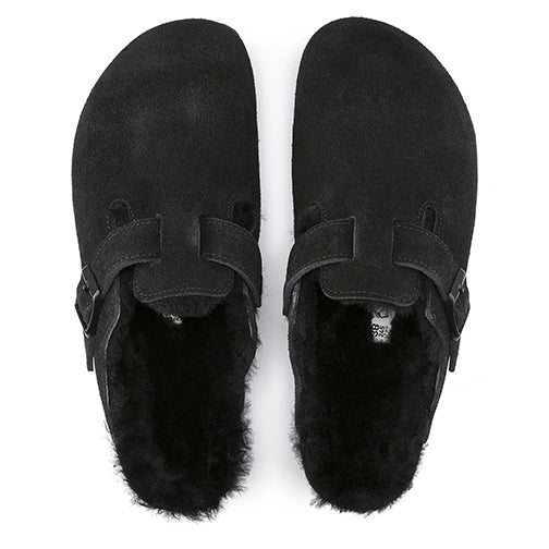 Birkenstock_shoes_Birkenstock_Boston_Shearling_Suede_Leather_Black
