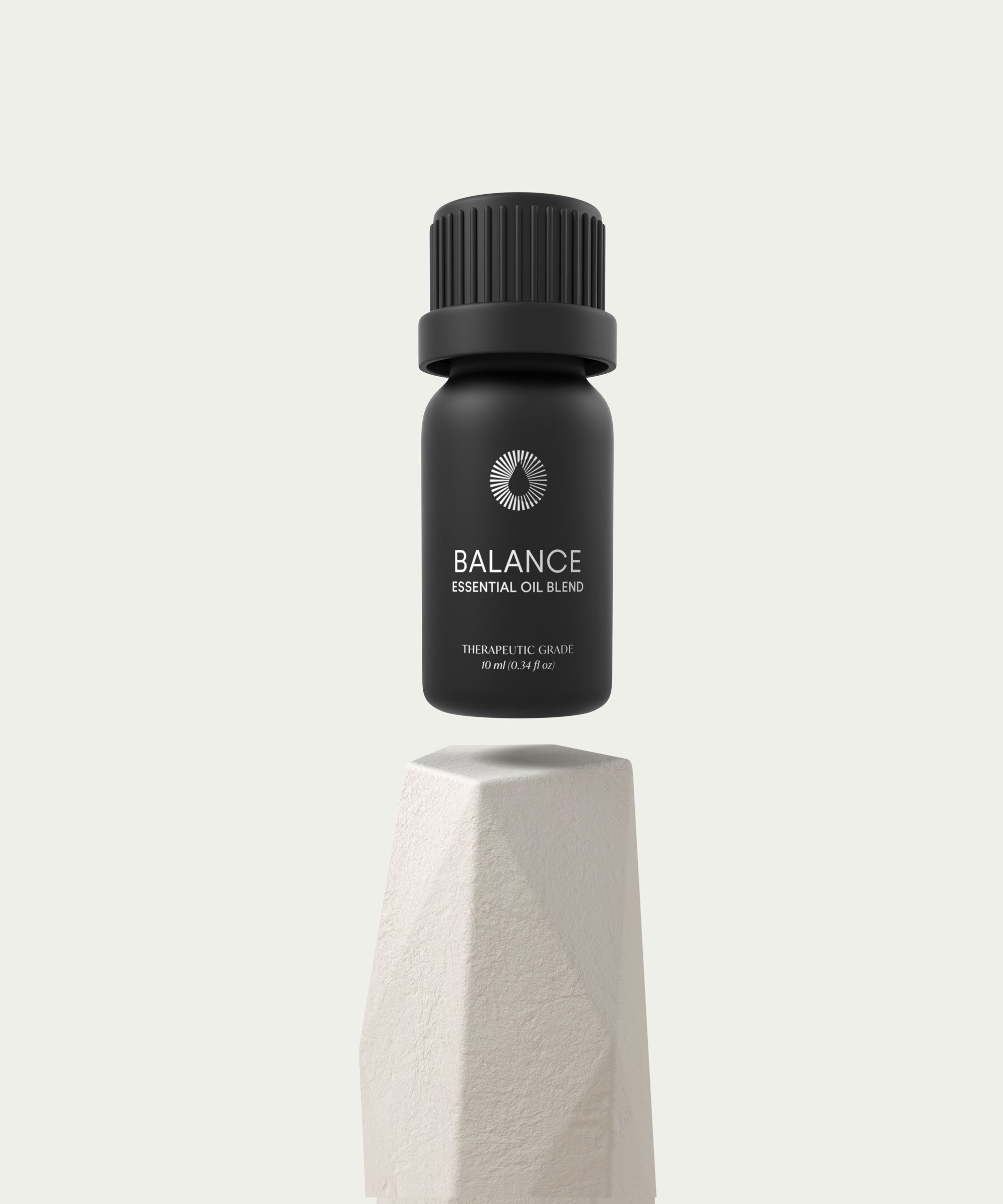 Black arrow-shaped object on a white background