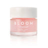 Pink jar of 'ardea AuSet Bloom Jar hydrating floral mask with white lid on a white background