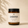 8oz soy candle SABRINA – Agrumes et Sauge | La Sultana Savonnerie