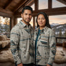 Old Tribes Grey Grand Canyon Jacket – Unisex Wool Blend – Grey unisex