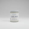 Jar of 'Pure Whip' body butter by one earth on a white background