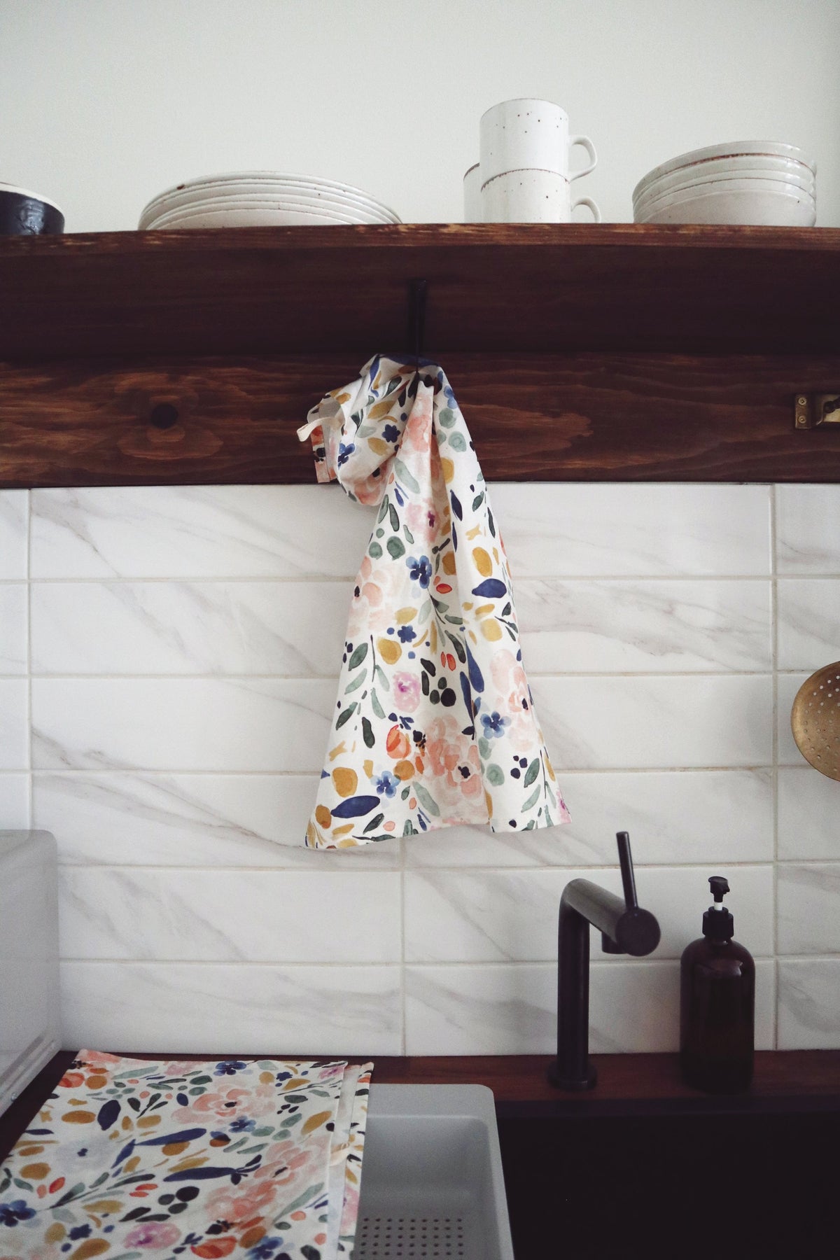 Tea Towel – Sierra Florals Linen & Cotton | Freon Collective 2