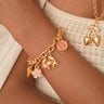 Tropical Vibes Bracelet With Charms by Pinky Mimosa