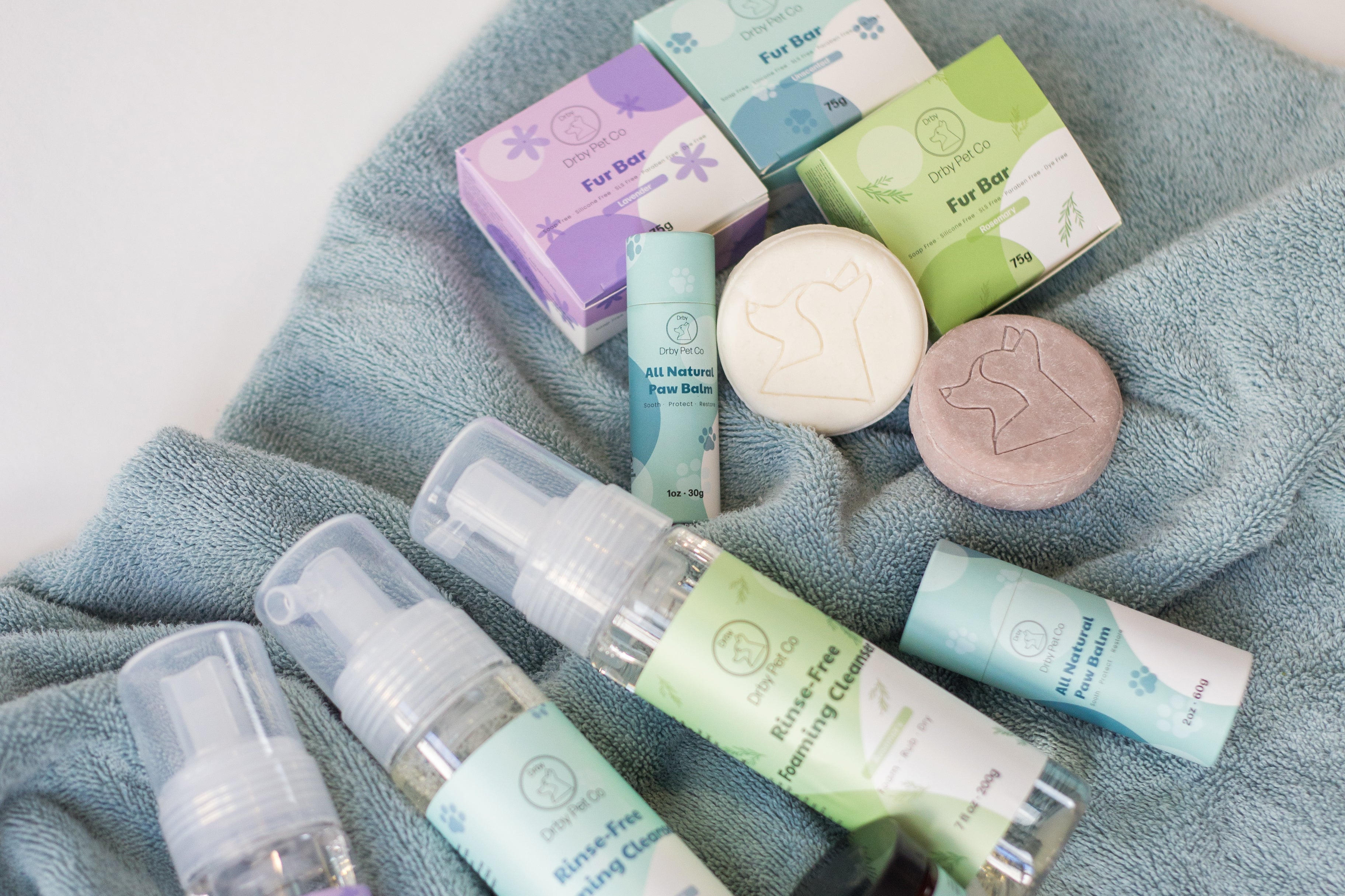 Drby Pet Co natural pet care collection