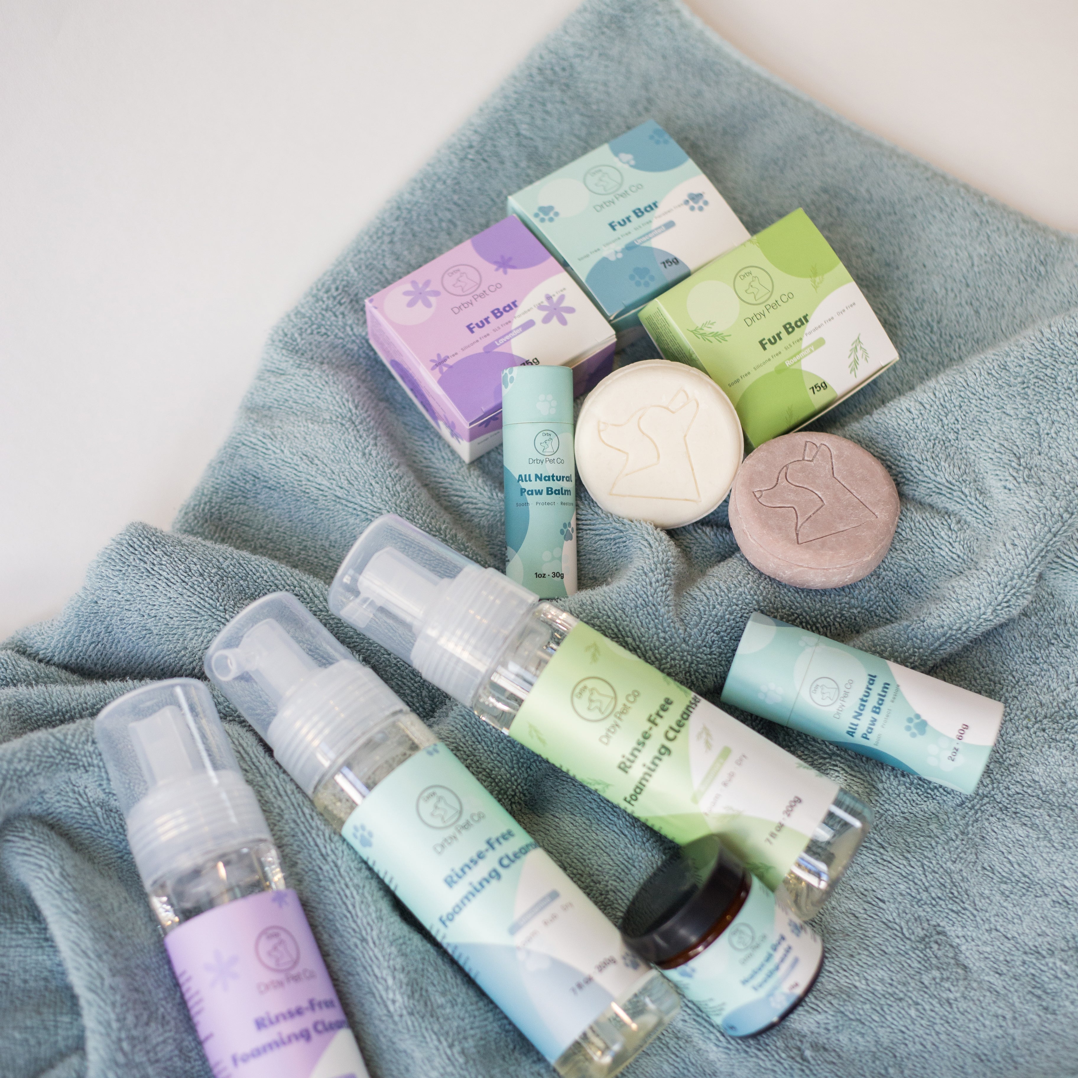 Drby Pet Co natural pet care collection