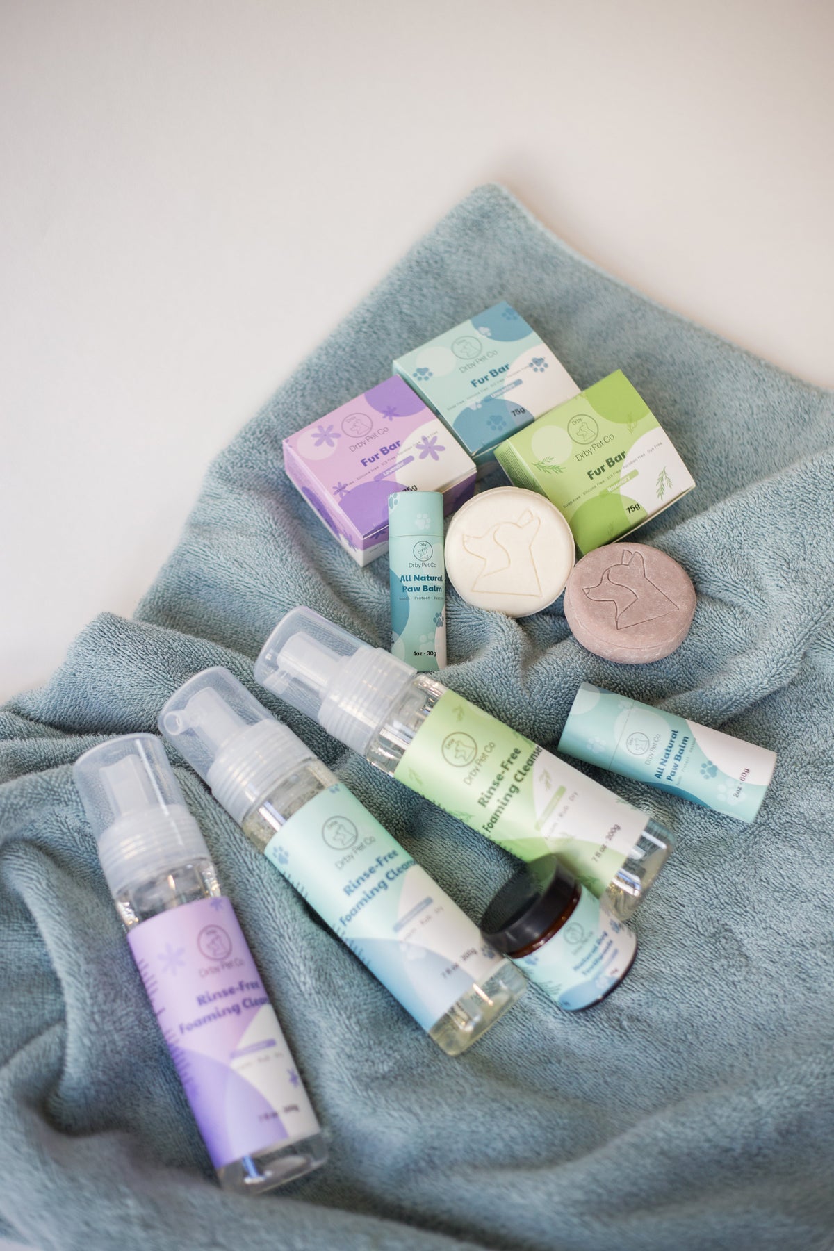 Drby Pet Co natural pet care collection