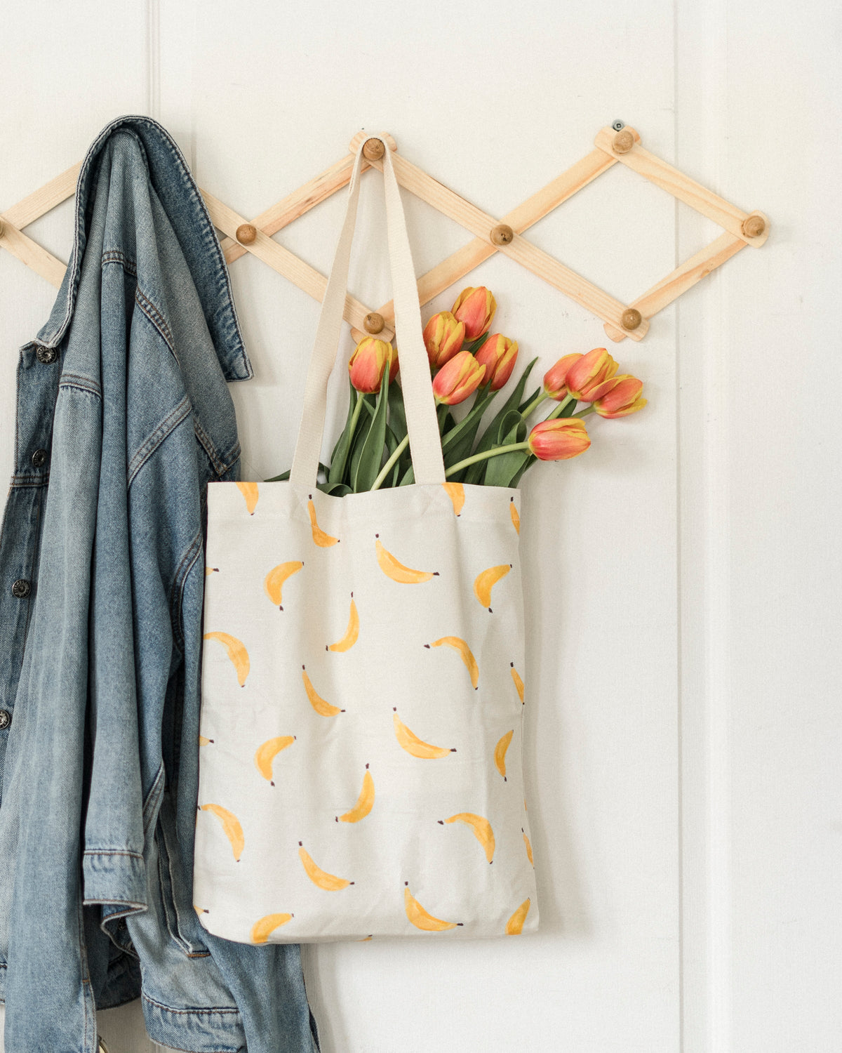 Tote Bag – Bananas Linen & Cotton Canvas | Freon Collective