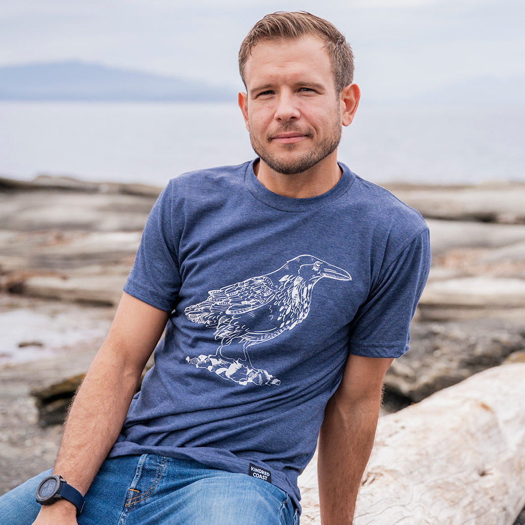 Kindred Coast - RAVEN - Unisex Eco Tee front