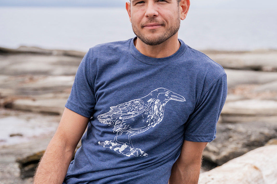 Kindred Coast - RAVEN - Unisex Eco Tee front