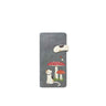 Espe Vegan Corp Phone case with a design of a cat under a red mushroom on a gray background