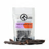 Package of Rabbit & Beaver Sticks with sticks in front on a white background