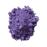 Purple powder on a white background