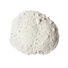 Clump of white powder on a white background