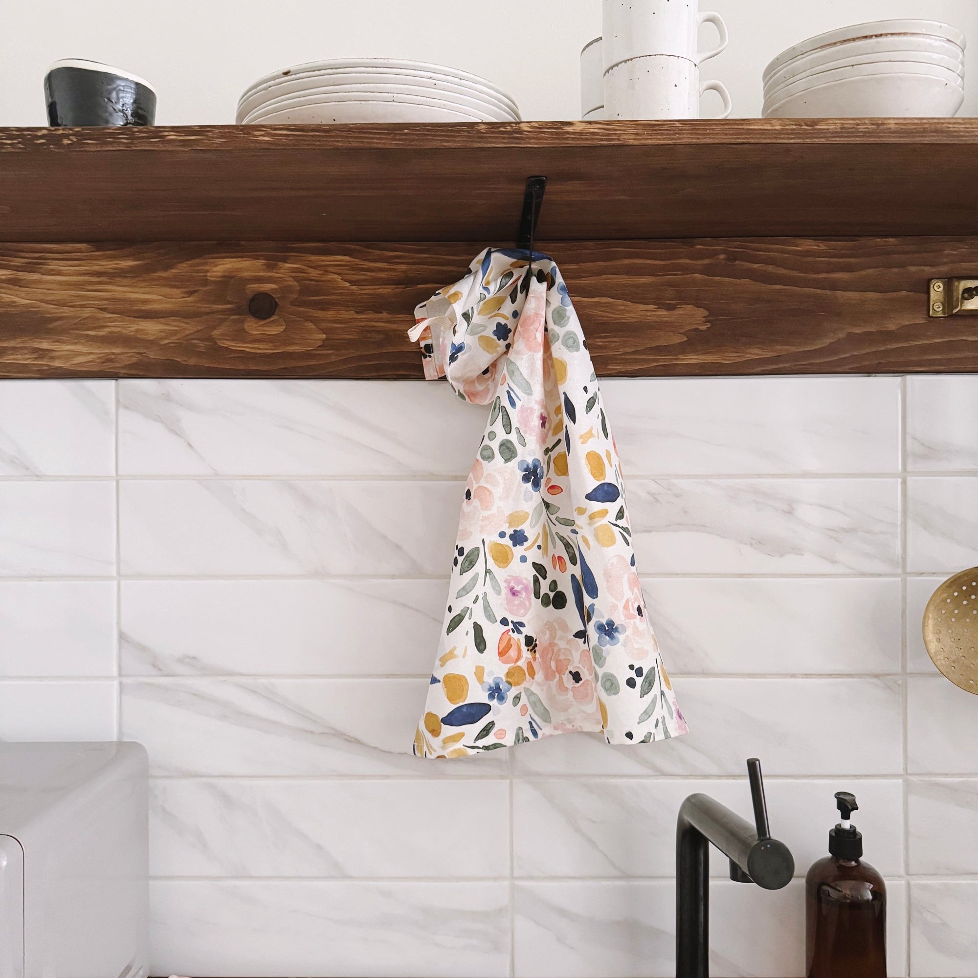 Tea Towel – Sierra Florals Linen & Cotton | Freon Collective
