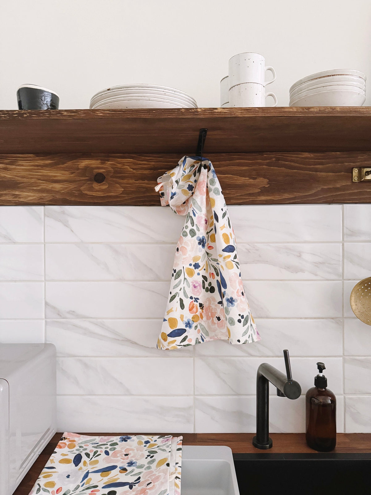 Tea Towel – Sierra Florals Linen & Cotton | Freon Collective