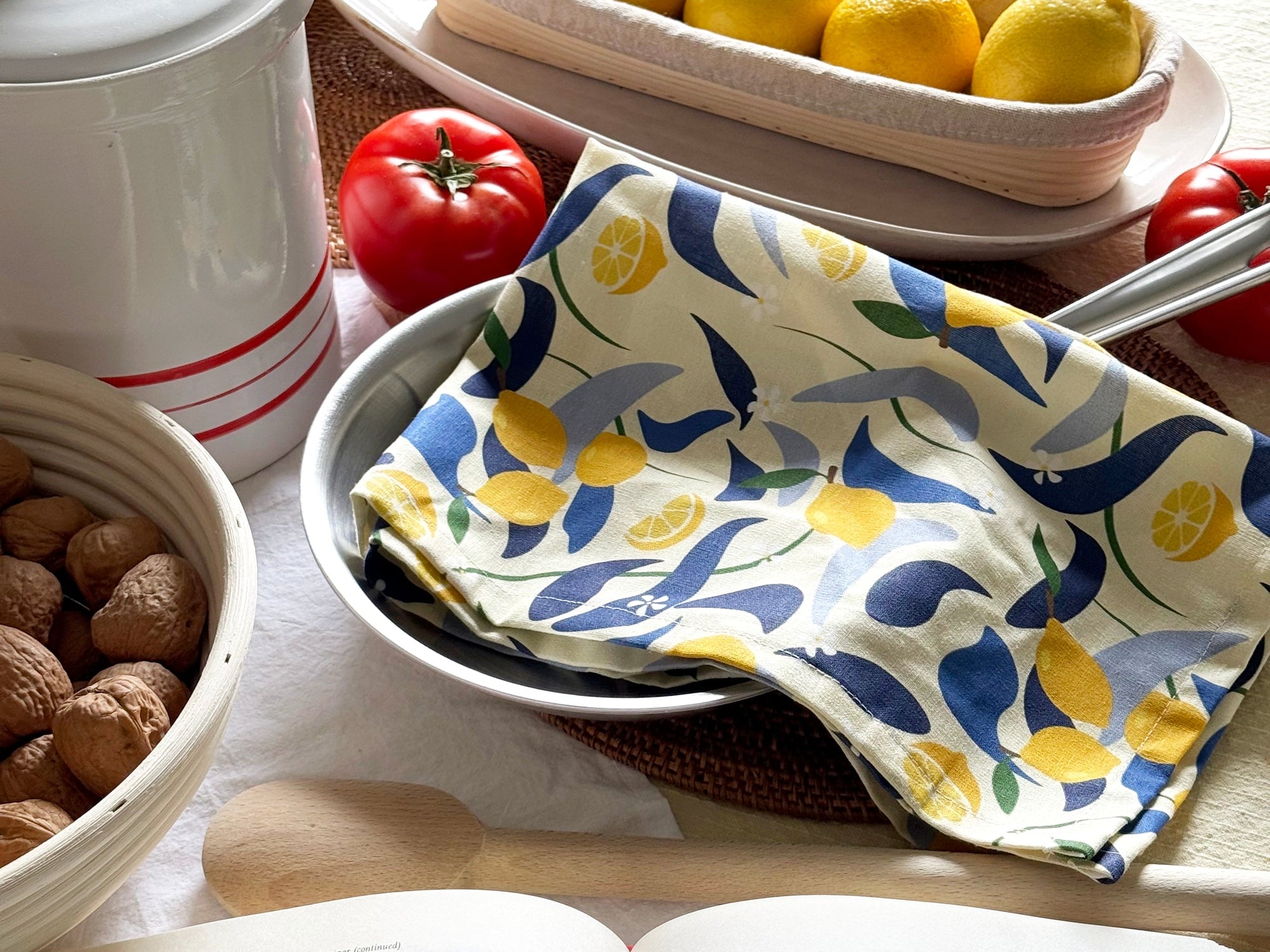 Tea Towel – Lemons Linen & Cotton | Freon Collective 2