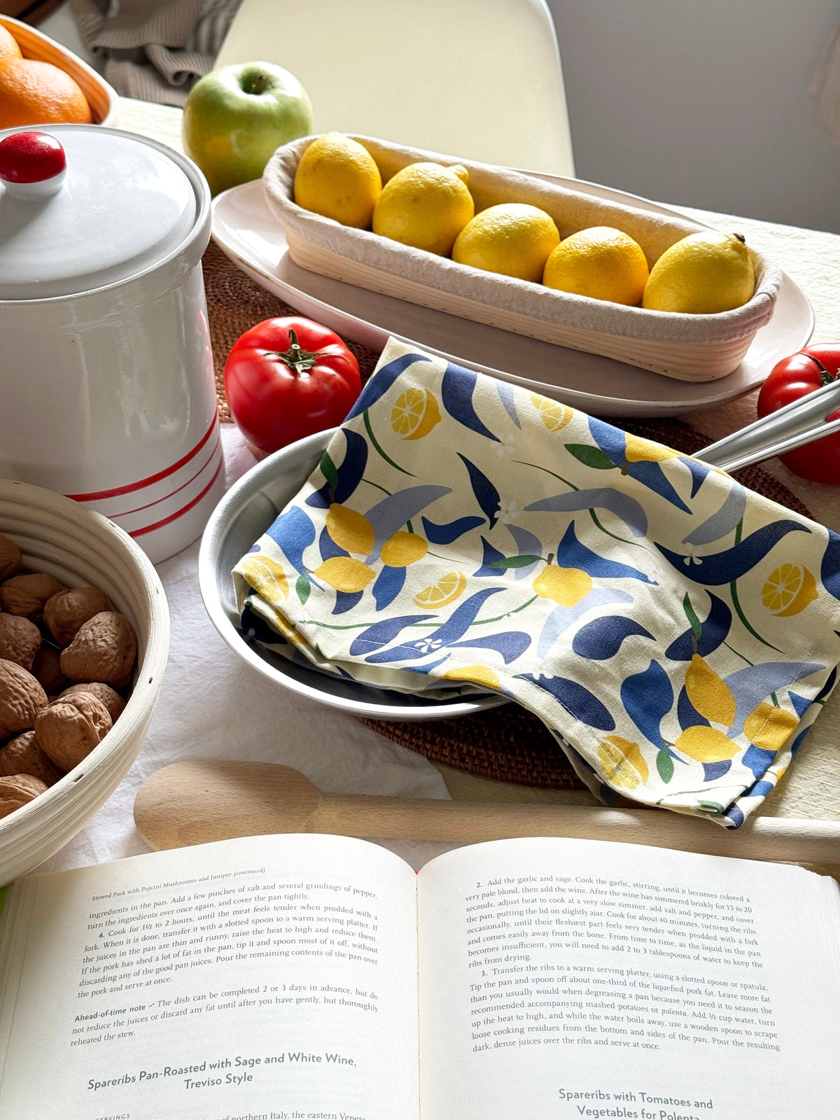 Tea Towel – Lemons Linen & Cotton | Freon Collective 2