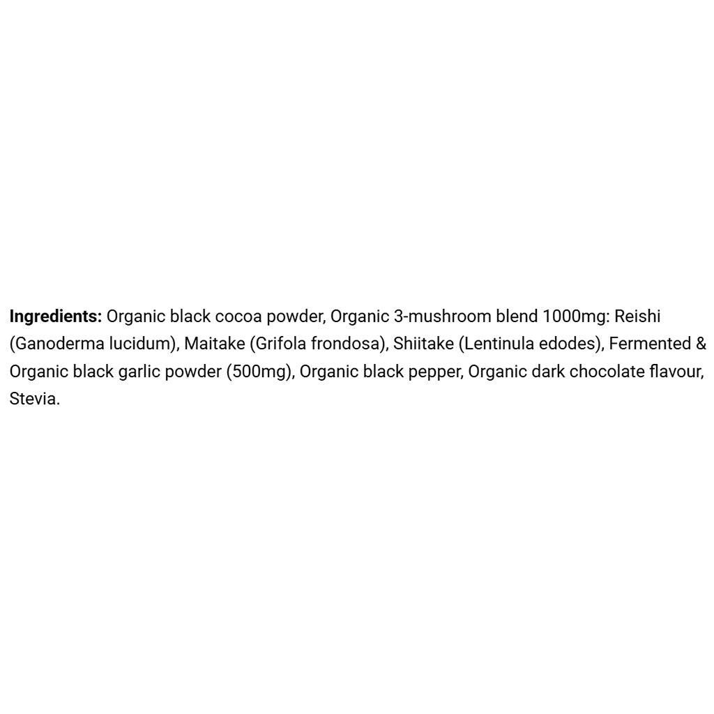 List of ingredients