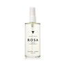 Rosa facial mist bottle with white cap on a white background