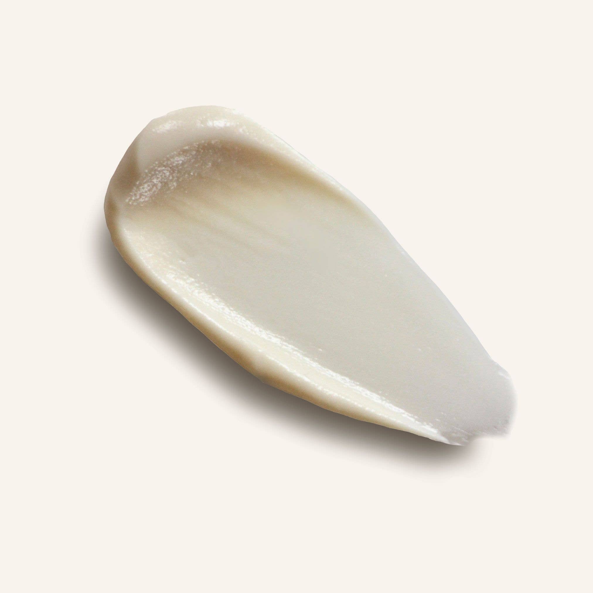 Creamy texture of Routine Maggie's Farm deodorant in a jar, perfect for freshening up.
