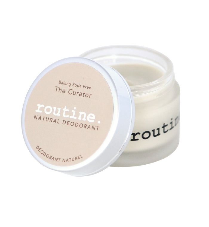Routine The Curator Aluminum Free Deodorant jar