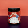 Jar of Bush Berry Mulling Spice on a gradient background
