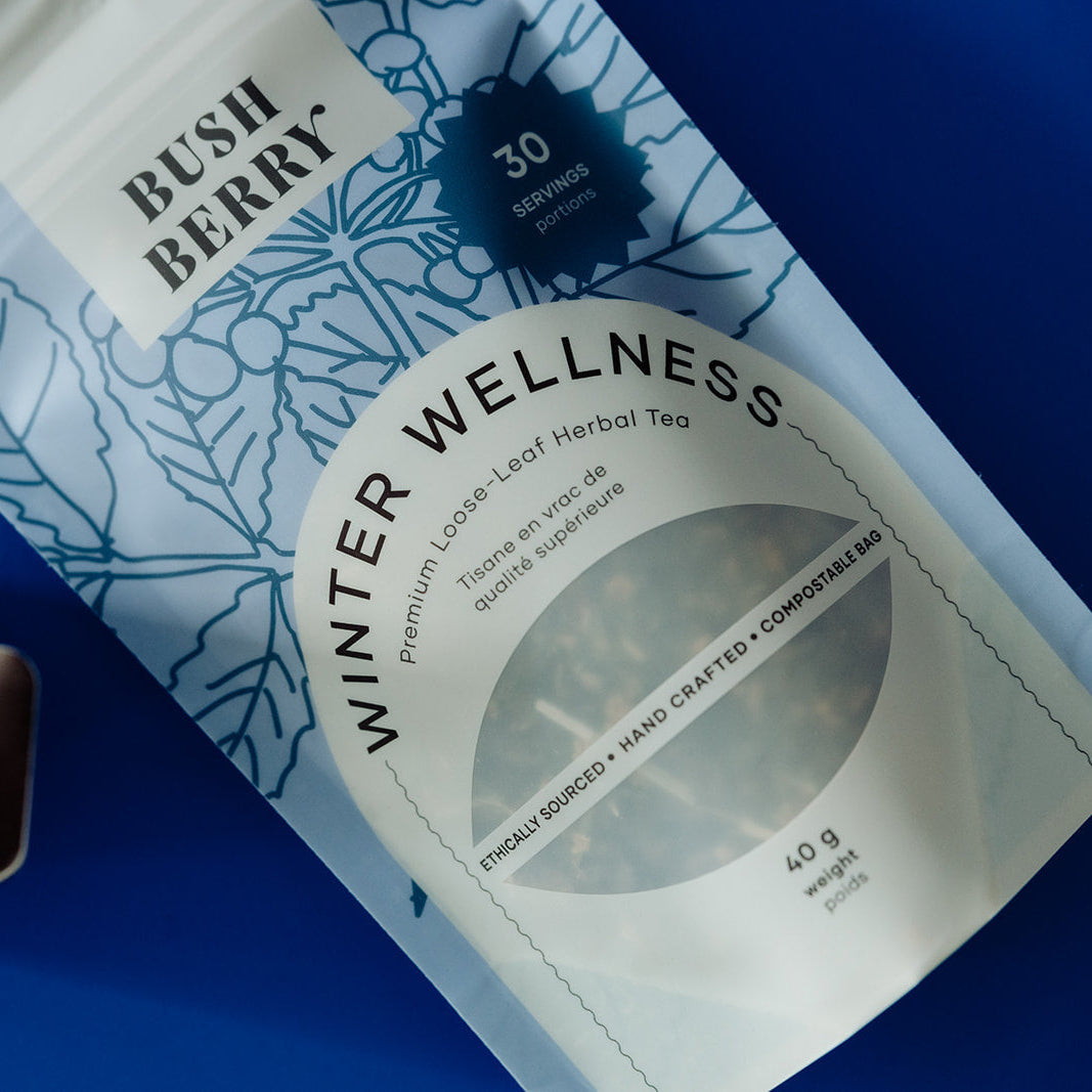 Tea – Organic Winter Wellness | Bush Berry package