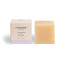 Cocoon Lavandin bar soap with packaging on a white background